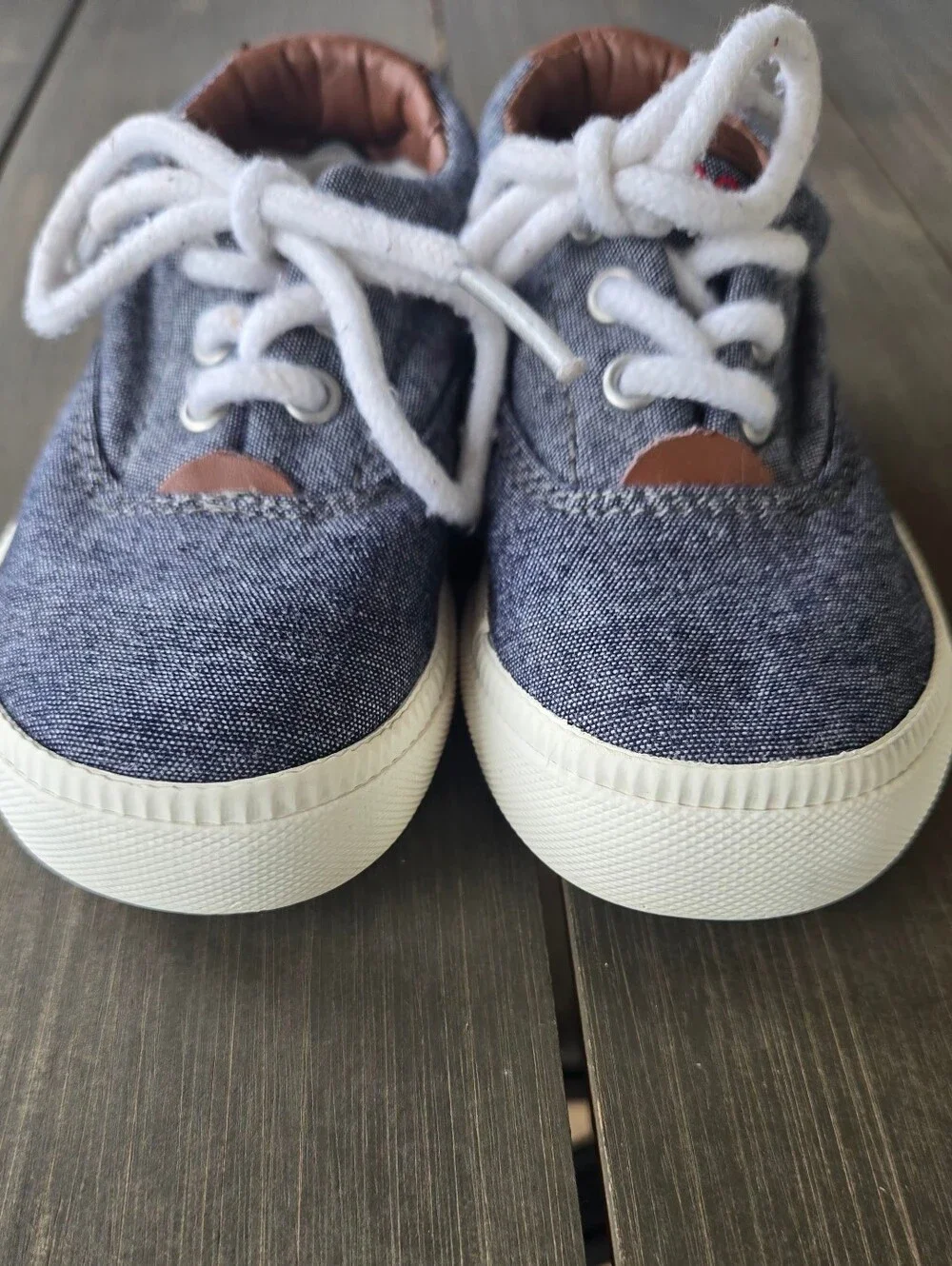 Polo Ralph Lauren Toddler Boys Vaughn Canvas Sneakers Grey Size 6T